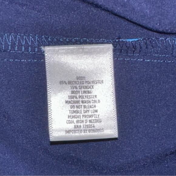 NEW Bonobos Stargazer Curved Hem 7 Inch Inseam Blue Swim Trunks XLARGE - Picture 4 of 10